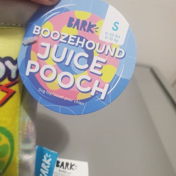 Barkbox Pool Boy Pouches Margrrita S Dog Toy crazy Crinkle,squeaker - Picture 4 of 6